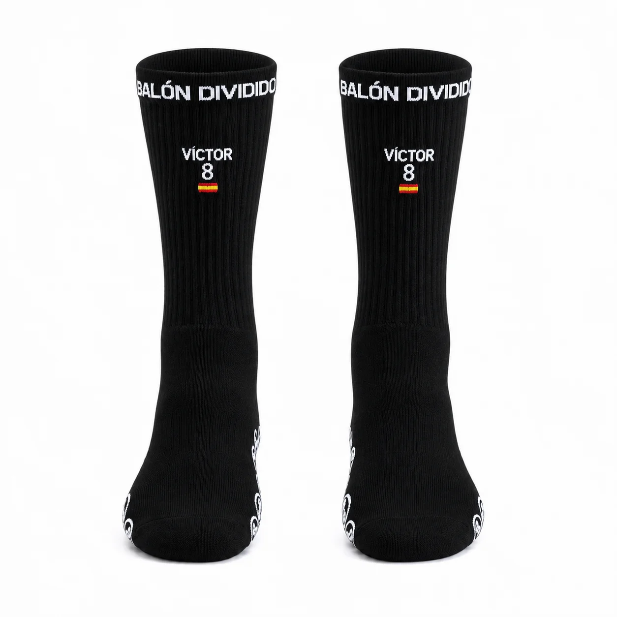 Calcetines Deportivos Personalizados Antideslizantes Balón Dividido - Imagen 4